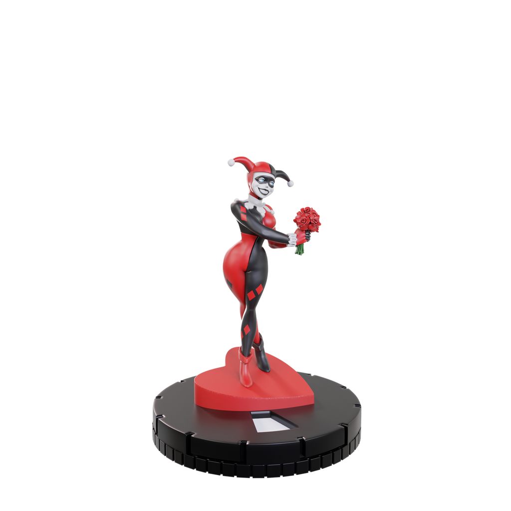 HeroClix DC Iconix Harley Quinn Roses for Red Superhero Miniature Figures WZK84064