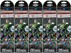 HeroClix DC COMICS NOTORIOUS BOOSTER BRICK 10CT WIZ84032