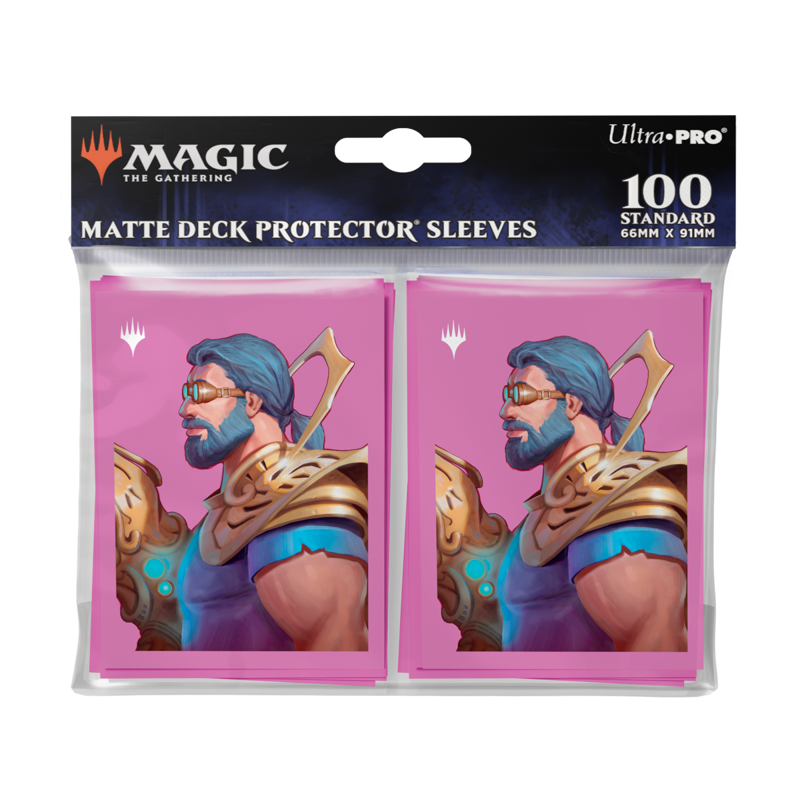 Ultra Pro Magic The Gathering CCG Modern Horizons 3 100ct Deck Protector Sleeves Satya, Aetherflux Genius UPI-38402