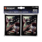 MTG Magic The Gathering CCG Modern Horizons 3 100ct Deck Protector Sleeves Black Jet Medallion UPI-38406