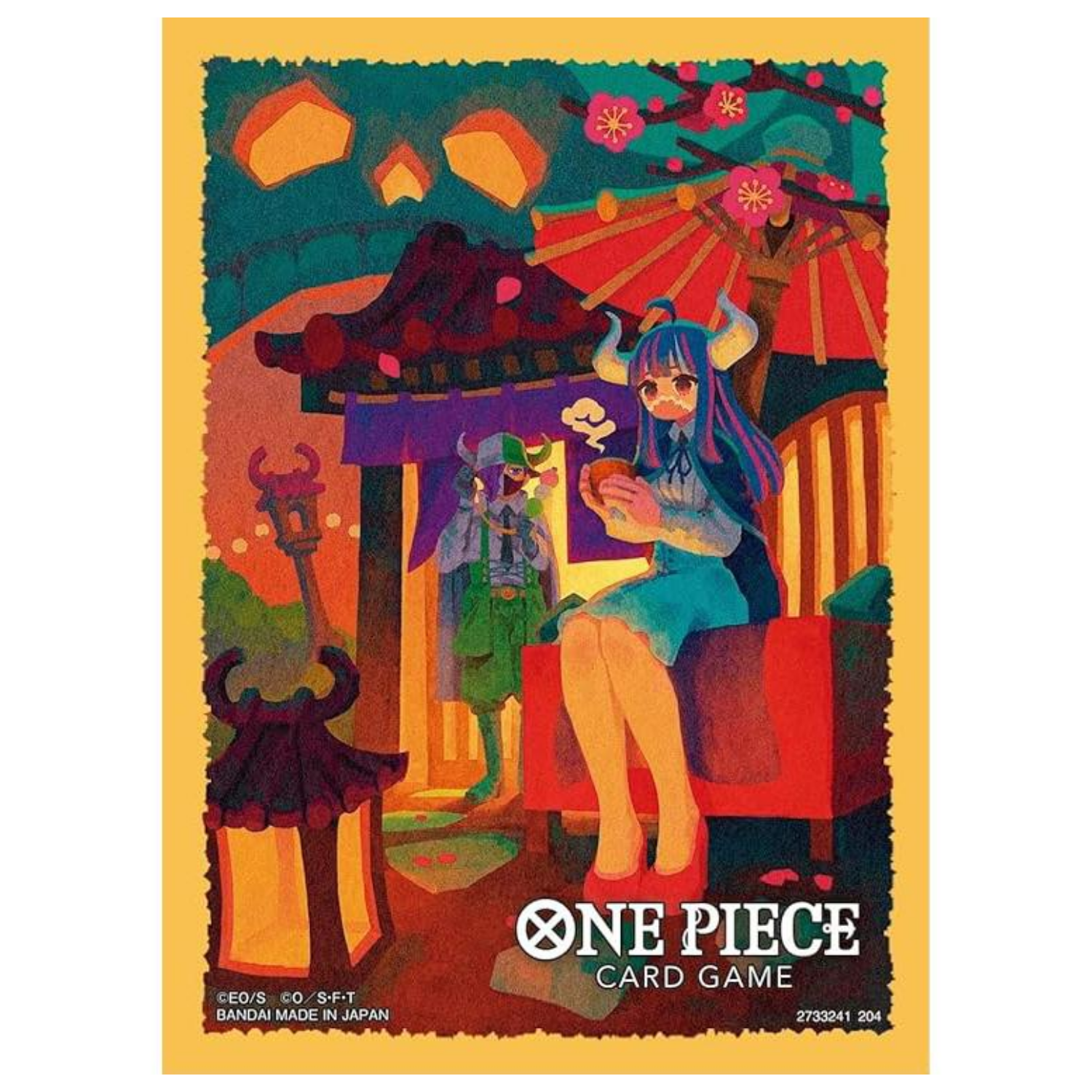One Piece TCG  Official Sleeves Set 7 Ulti Single Pack BAN9045291-Ulti