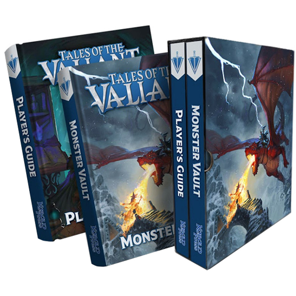 Kobold Press Tales Of The Valiant Rpg Gift Set Slipcase Hardcover KOB9795