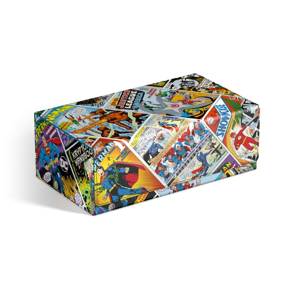 Ultimate Guard Squaroes DC Comics Justice League Wave 1 Vintage Comics Collectors Case SQR010001001001