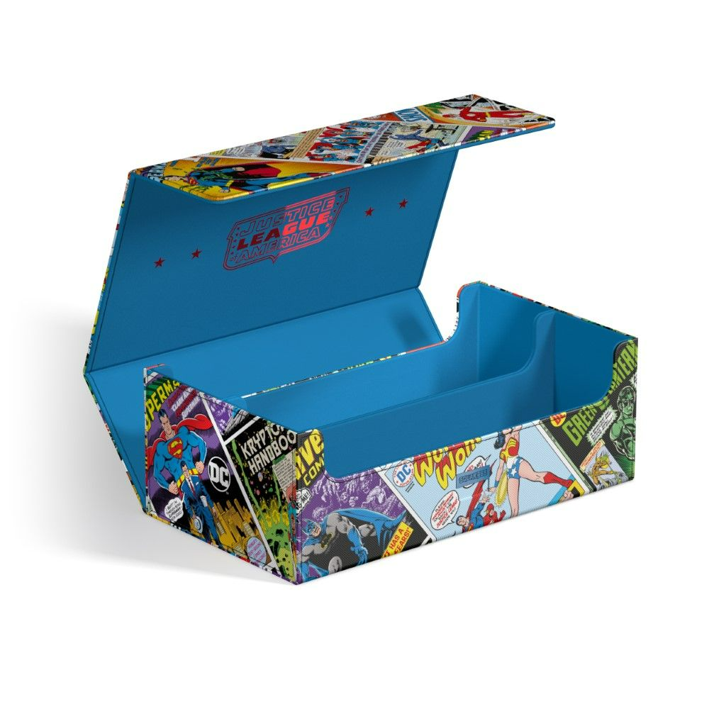Ultimate Guard Squaroes DC Comics Justice League Wave 1 Vintage Comics Collectors Case SQR010001001001