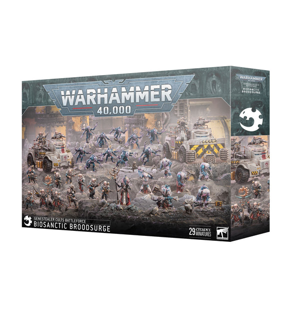 Games Workshop Warhammer 40K Genestealer Cults Biosantic Broodsurge Miniatures Sets 38-03