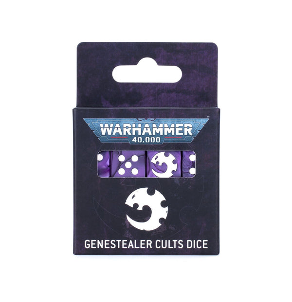 Games Workshop Citadel Warhammer 40K Genestealer Cults Dice 2024 Edition 38-04