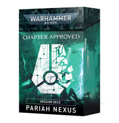 Games Workshop Warhammer 40K Chapter Approved Pariah Nexus Misson Deck Eng 2024 Edition 40-20