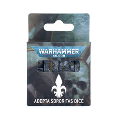 Games Workshop Citadel Warhammer 40K Adepta Sororitas Dice 2024 Edition 52-05