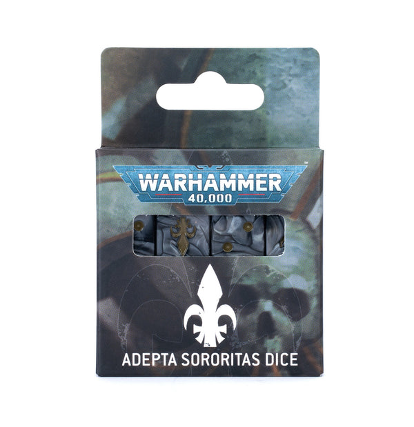 Games Workshop Citadel Warhammer 40K Adepta Sororitas Dice 2024 Edition 52-05
