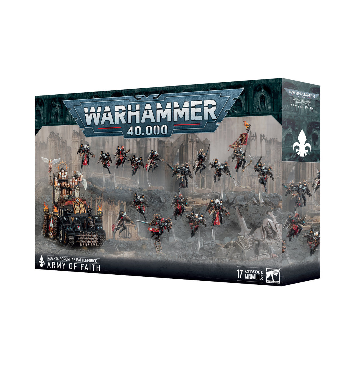 Games Workshop Warhammer 40K Adepta Sororitas Army Of Faith Miniatures Sets 52-38