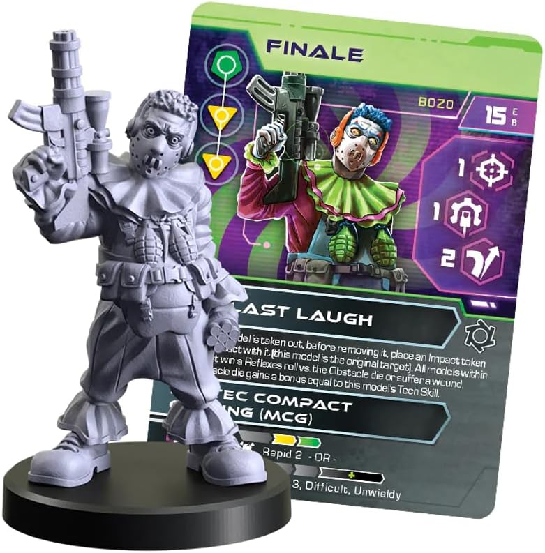 Monster Fight Club Cyberpunk Red Combat Zone Miniatures Bundle: Dunce If You Wanna, Foolproofed, The Cub Hunt (3 Items)
