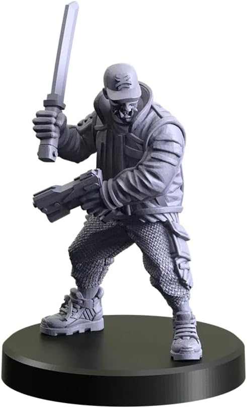 Monster Fight Club Cyberpunk Red Combat Zone Miniatures Bundle: Dunce If You Wanna, Foolproofed, The Cub Hunt (3 Items)