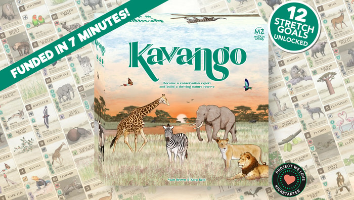 Kavango Strategic And Fast-Paced Board Game MZG2403EN