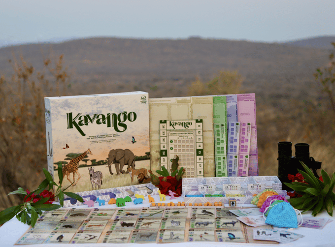 Kavango Strategic And Fast-Paced Board Game MZG2403EN