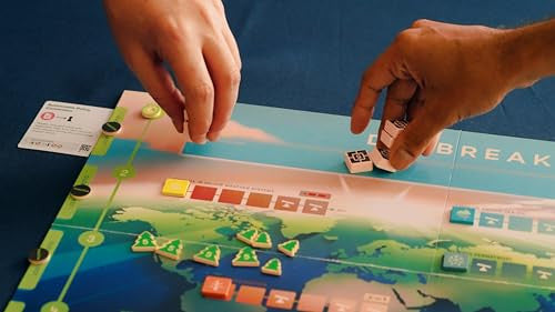 CMYK Daybreak Cooperative Game Climate Change Awareness Board Game from Pandemic Creator DAY01