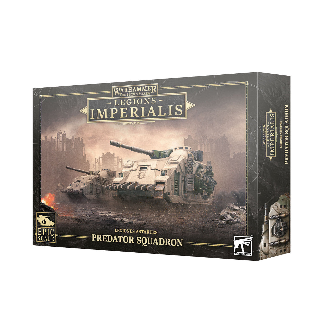 Games Workshop Horus Heresy Legion Imperialis Predator Squadron Plastic Box 03-04
