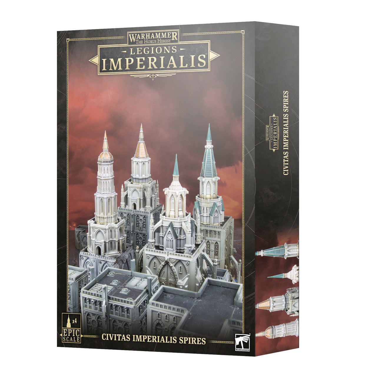 Games Workshop Horus Heresy Legions Imperialis Civitas Imperialis Spires Plastic Box 03-19