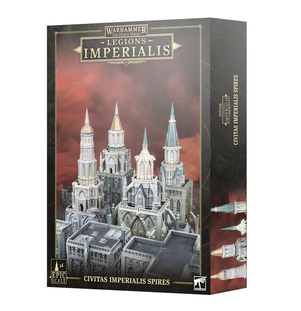 Games Workshop Horus Heresy Legions Imperialis Civitas Imperialis Spires Plastic Box 03-19
