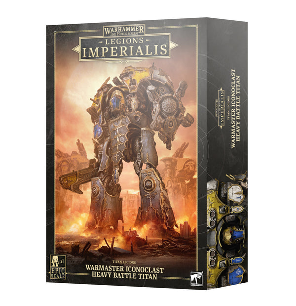 Games Workshop Horus Heresy Warmaster Iconoclast Heavy Battle Titan Plastic Box 03-27
