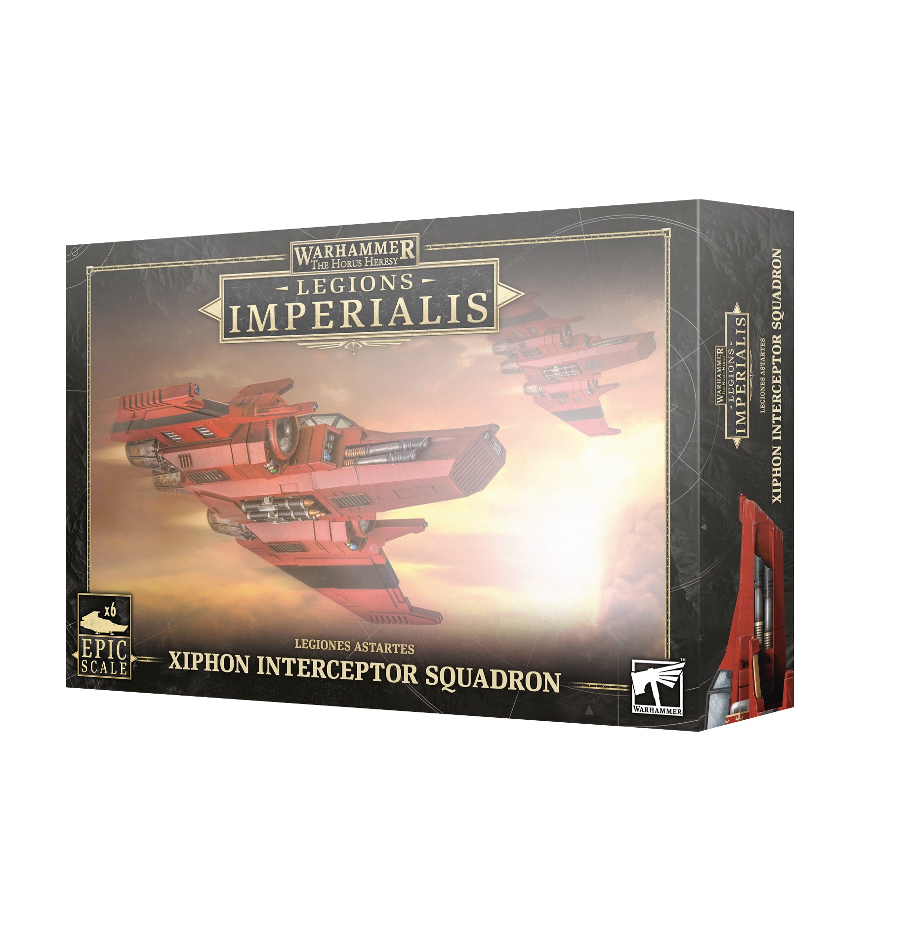 Games Workshop Horus Heresy Legions Imperialis Xiphon Interceptor Squadron Plastic Box 03-38