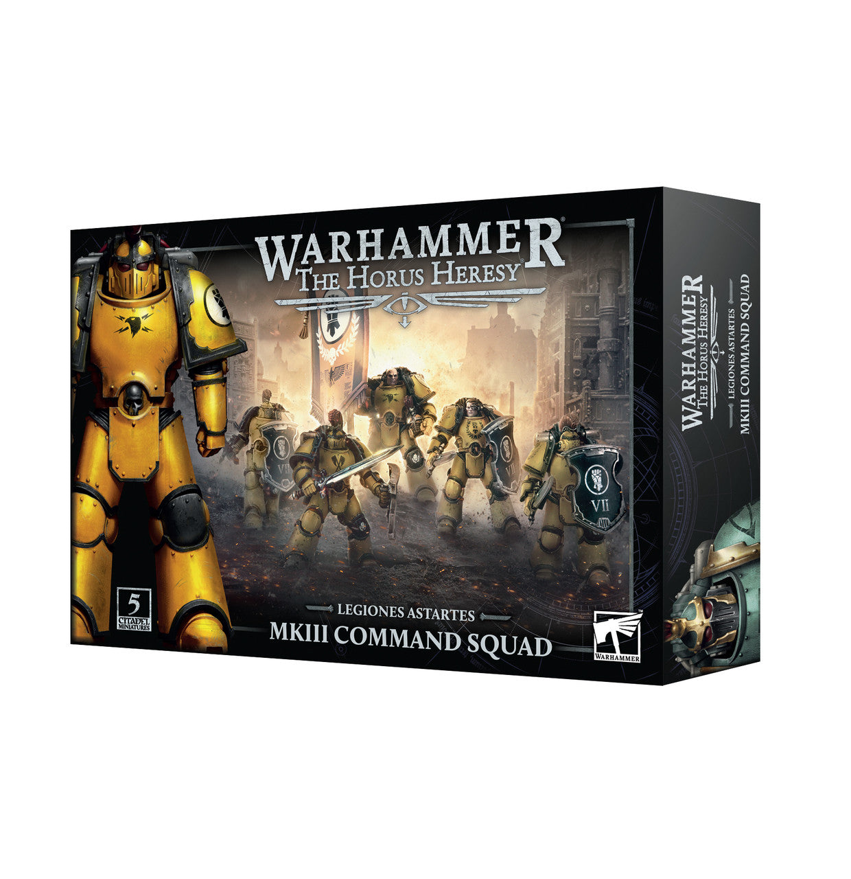Games Workshop Legiones Astartes Mkiii Command Squad Plastic Box 31-86