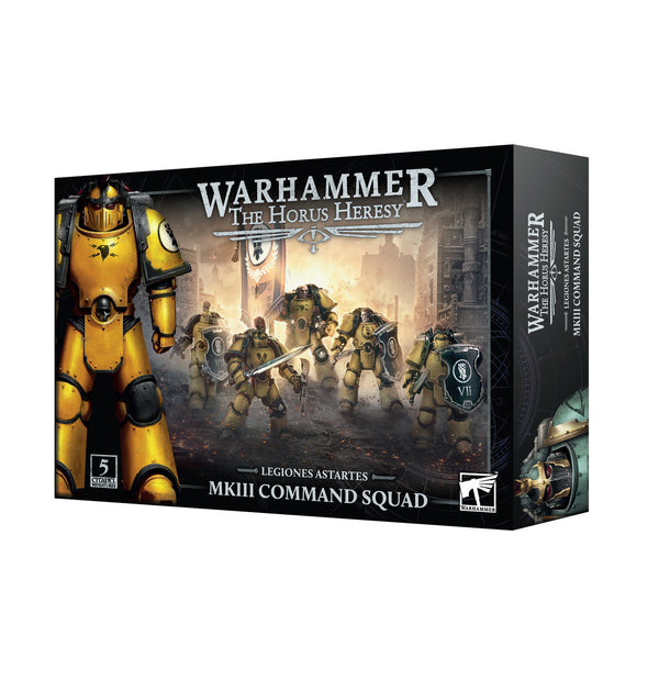 Games Workshop Legiones Astartes Mkiii Command Squad Plastic Box 31-86