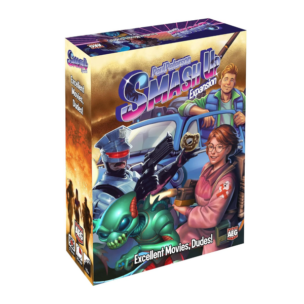 Alderac Entertainment Group Smash Up Expansion Excellent Movies, Dudes! Deck-Building Game Add-On with 2 New Factions Requires Base Game Ages 12+ AEG5519