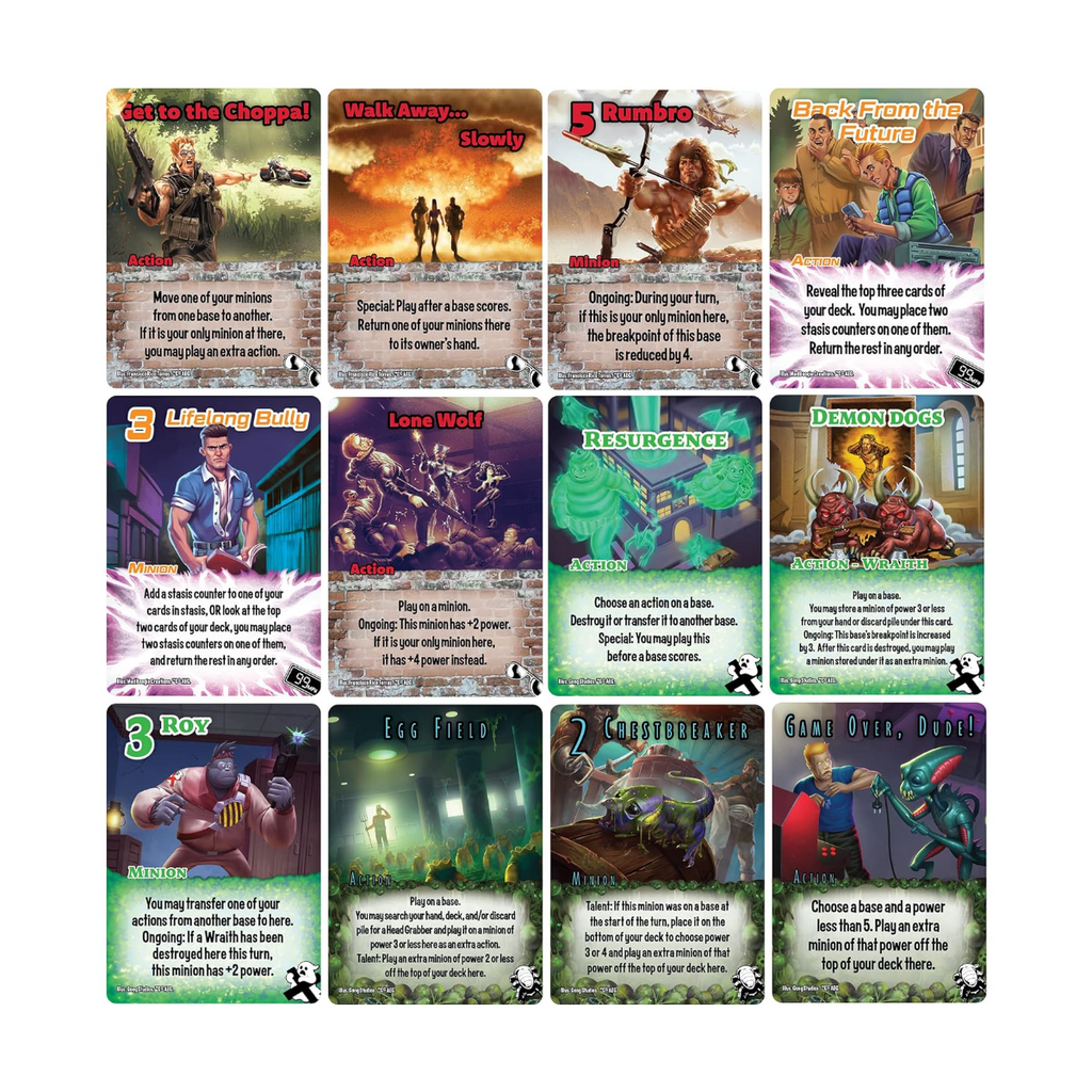 Alderac Entertainment Group Smash Up Expansion Excellent Movies, Dudes! Deck-Building Game Add-On with 2 New Factions Requires Base Game Ages 12+ AEG5519