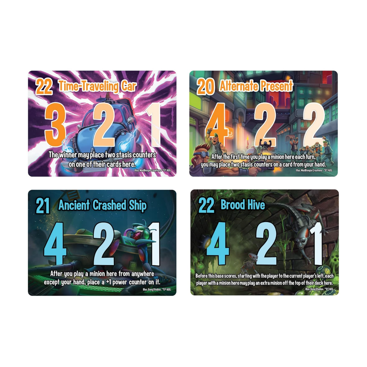 Alderac Entertainment Group Smash Up Expansion Excellent Movies, Dudes! Deck-Building Game Add-On with 2 New Factions Requires Base Game Ages 12+ AEG5519