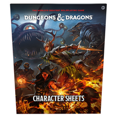Dungeons & Dragons RPG Character Sheets (2024) WOCD3898