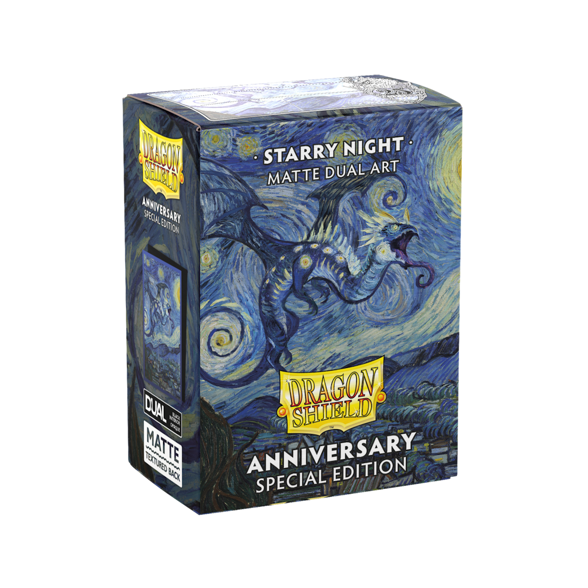 Dragon Shield Sleeves Standard Dual Matte Starry Night Art 100 Ct ATM12116