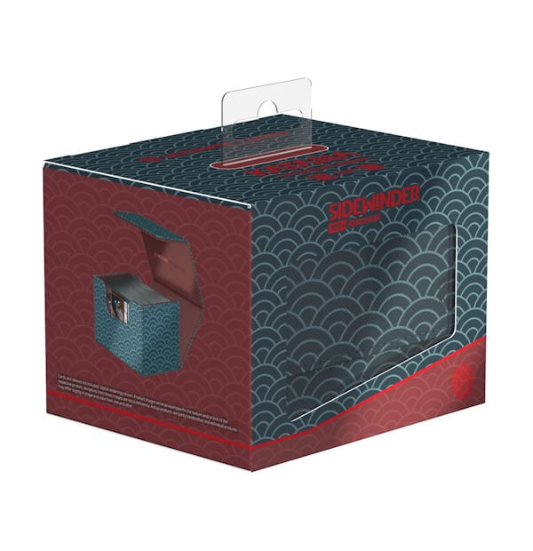 Ultimate Guard The Shogun'S Journey Part 2 Sidewinder 100+ Seigaiha Dark Blue And Dark Red UGD011443