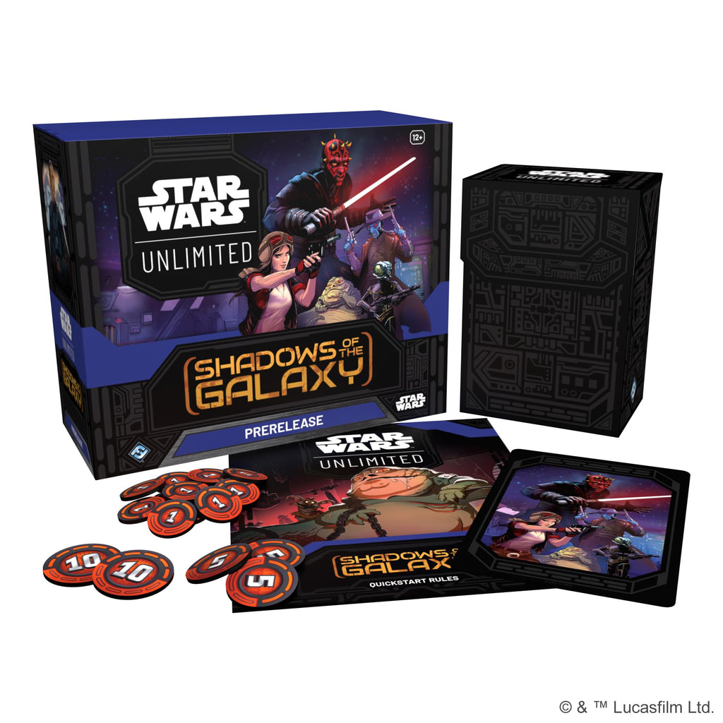 Star Wars Unlimited  Shadows Of The Galaxy Prerelease Box STRWRU-SHDGLXY-PR