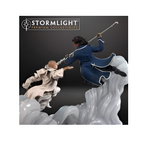 Cosmere RPG Stormlight Archive Gargantuan Clashing Storms Statue BWG-CLASNGSTRMSTUE
