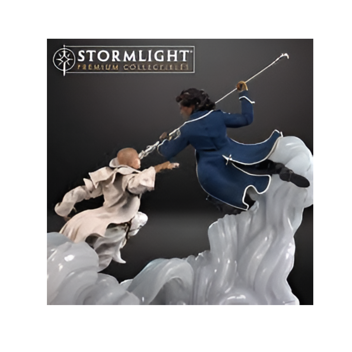 Cosmere RPG Stormlight Archive Gargantuan Clashing Storms Statue BWG-CLASNGSTRMSTUE