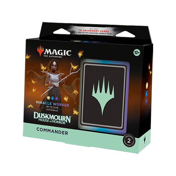 Magic the Gathering CCG: Duskmourn: House of Horror Commander Deck Carton (4) MTG-DMHH-CD