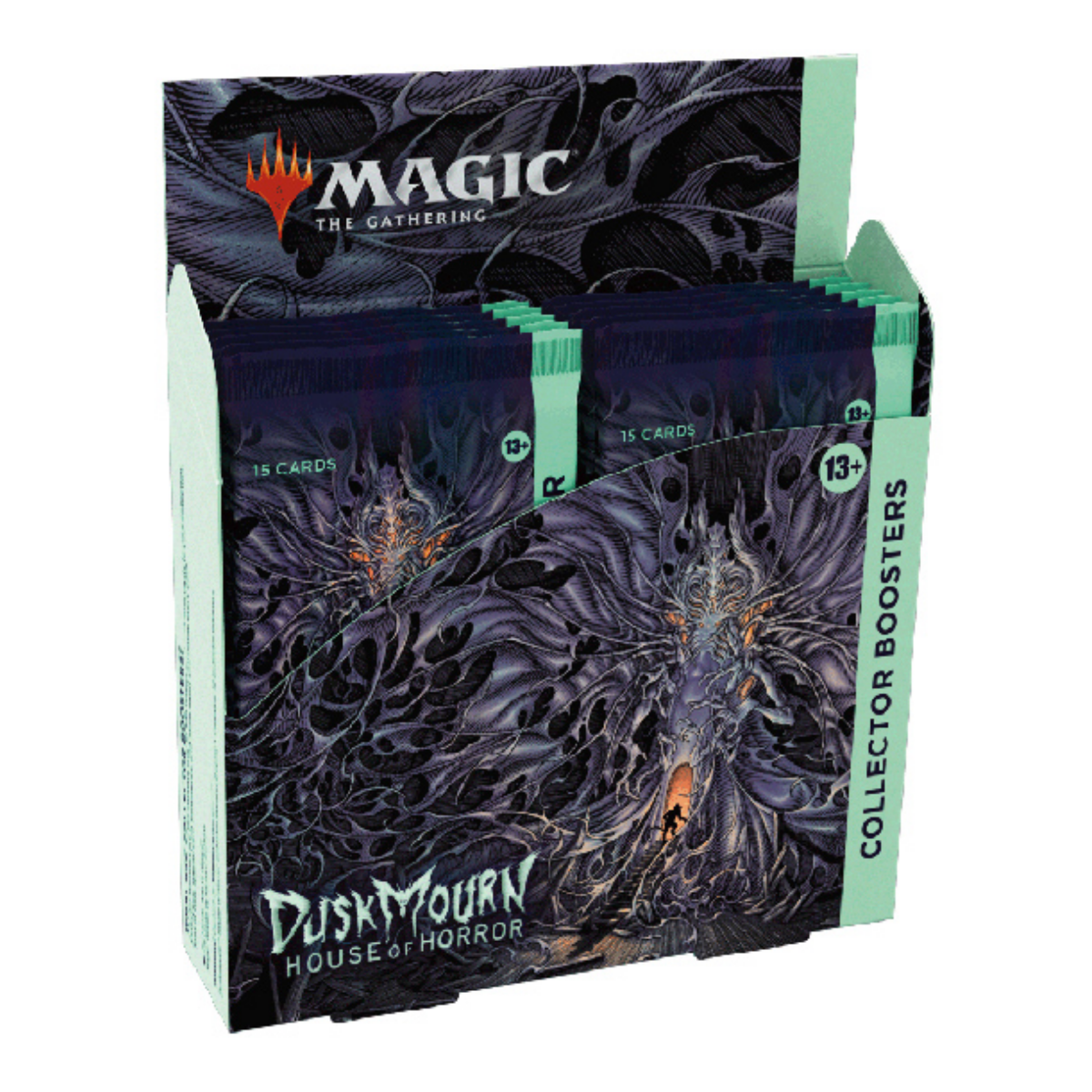 Magic the Gathering CCG: Duskmourn: House of Horror Collector Booster Display (12) MTG-DMHH-CB