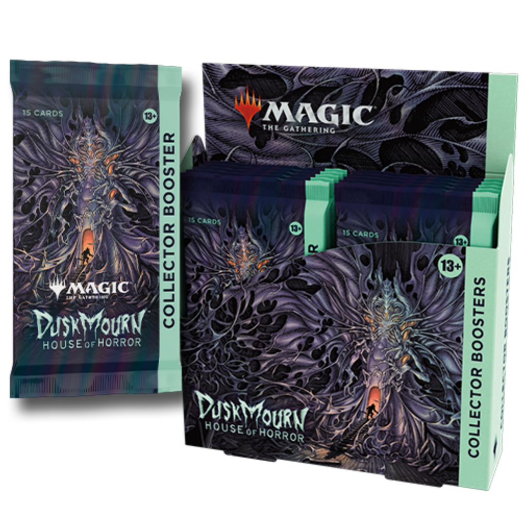 Magic the Gathering CCG: Duskmourn: House of Horror Collector Booster Display (12) MTG-DMHH-CB