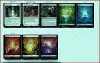 Magic the Gathering CCG Duskmourn House of Horror Commander Deck Jump Scare! (Green-Blue) MTG-DMHH-CD-JS
