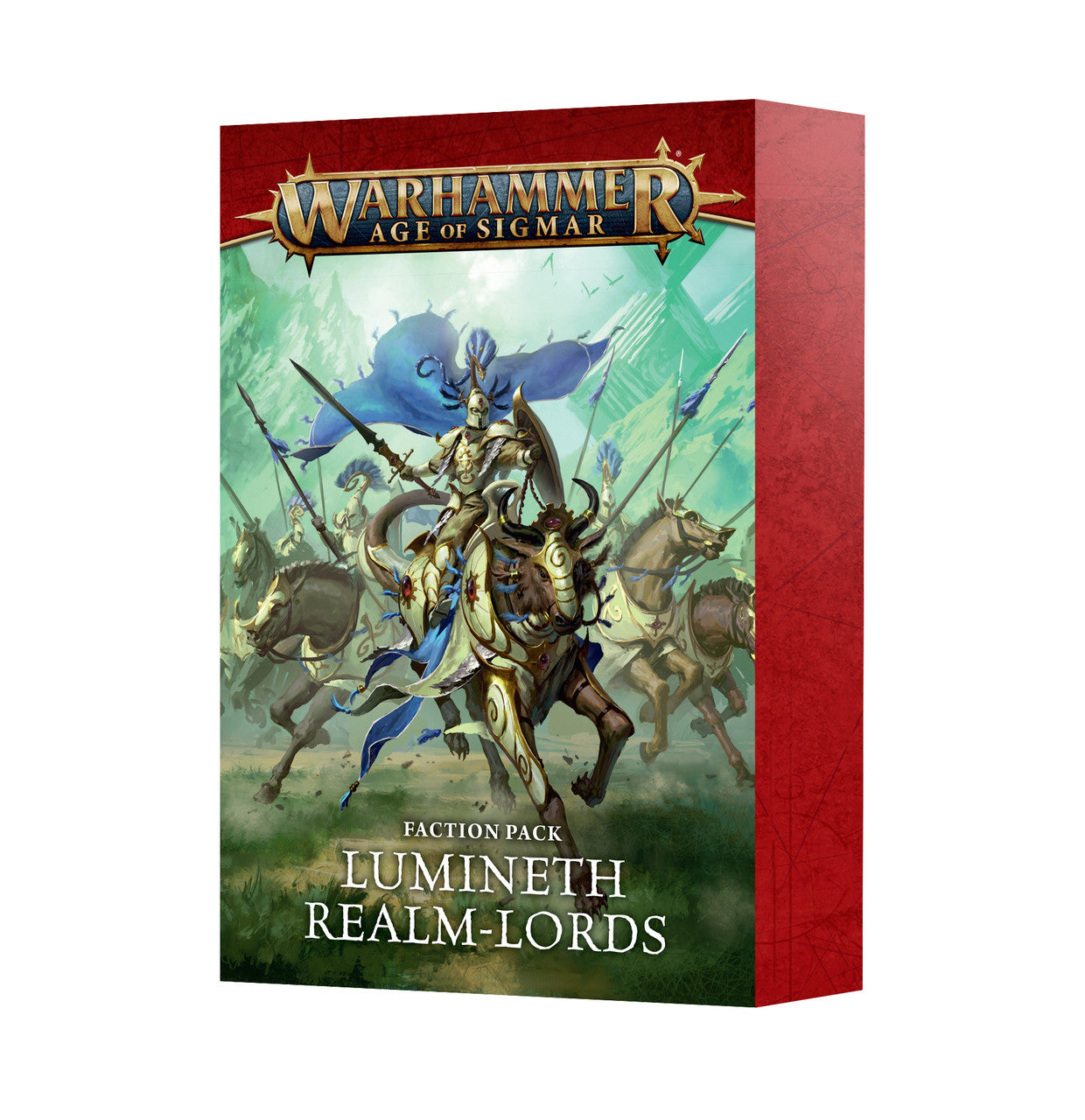 Games Workshop Warhammer Age Of Sigmar Faction PackLumineth Realm-Lords English Cards 2024 Edition 74-04