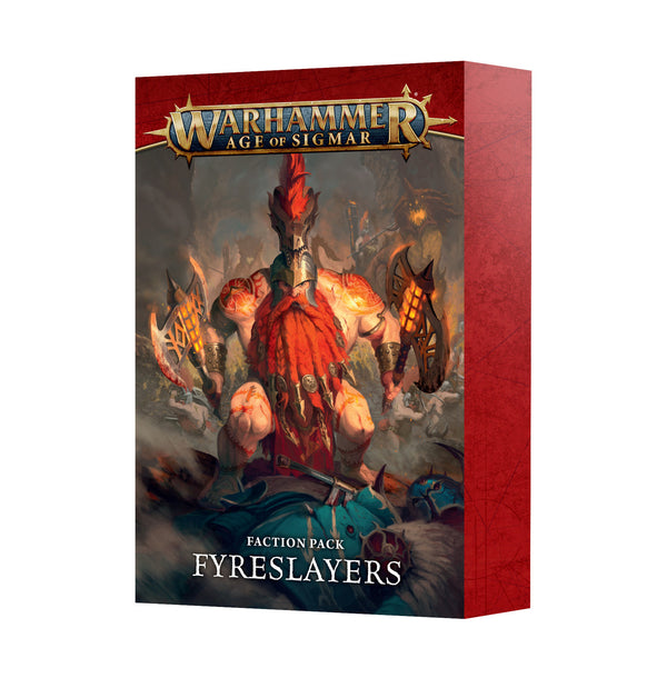 Games Workshop Warhammer Age Of Sigmar Faction Pack Fyreslayers English Cards 2024 Edition 74-09
