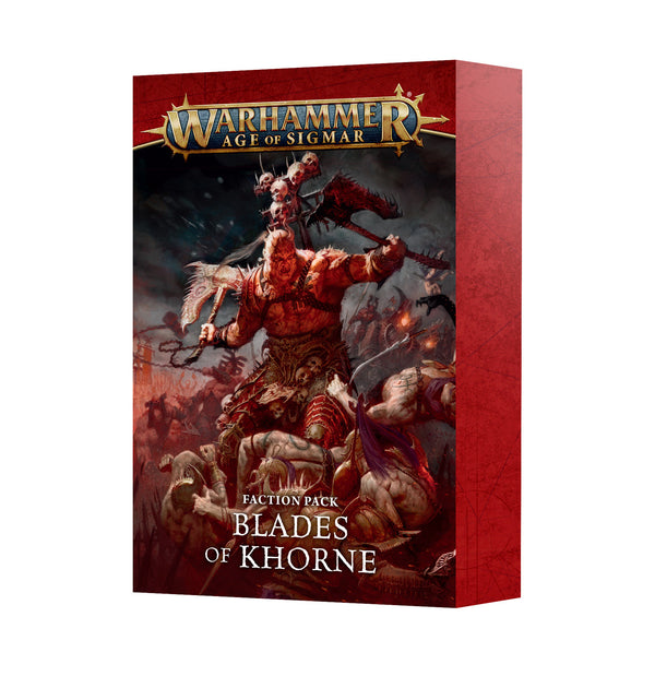 Games Workshop Warhammer Age Of Sigmar Faction Pack Blades Of Khorne English Cards 2024 Edition 74-20