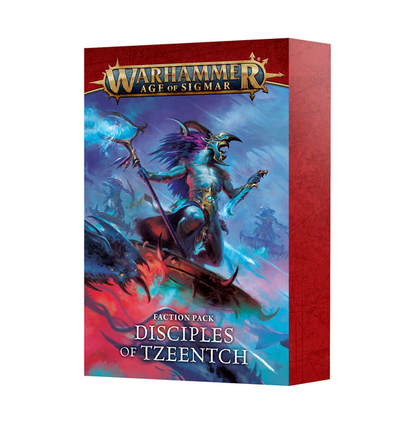 Games Workshop Warhammer Age Of Sigmar Faction Pack Disciples Of Tzeentch English Cards 2024 Edition 74-21