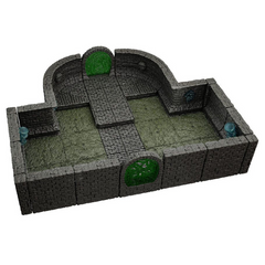 WarLock Tiles Forgotten Sewers Stand-Alone Expansion Board Games WZK16554