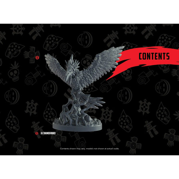 Mythic Earth Western Federation Thunderbird 1 Resin Monstrosity & Game Cards Miniatures MSMA90