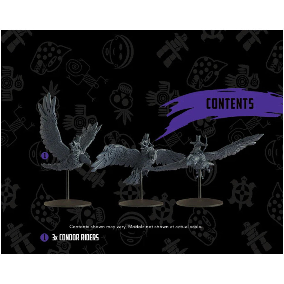 Mythic Earth Condor Riders Inca 3 Resin & Metal Miniatures Figures Set MSMA14
