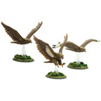 Mythic Earth Tribal Nations War Eagles 3 Large Resin Miniature Figures Set MSMA17