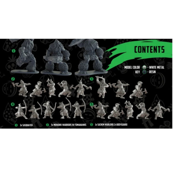 Mythic Earth Tribal Nations Starter Force 10 Models Box Set Miniatures MSMA22