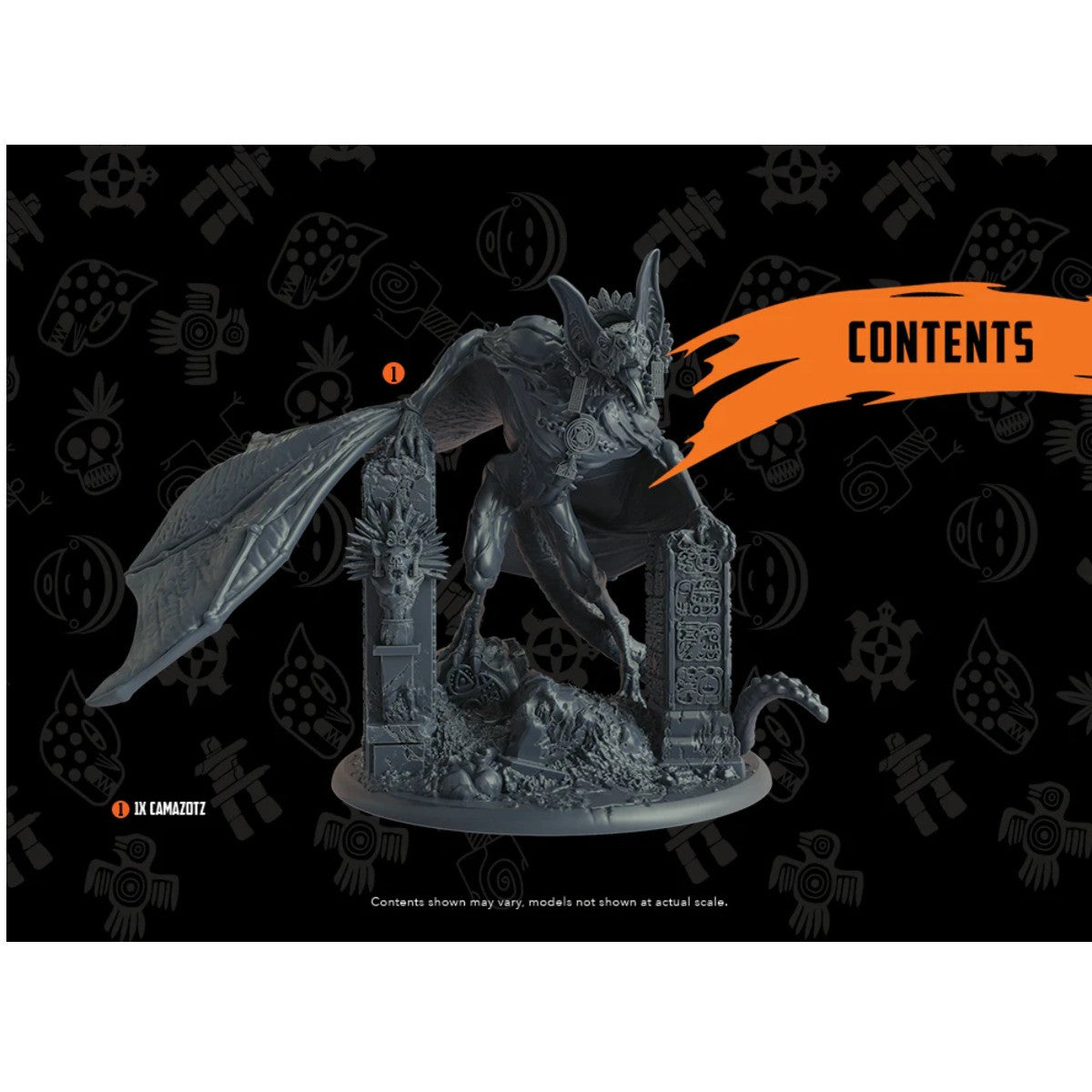 Mythic Earth Maya Camazotz 1 Resin Monstrosity Miniature MSMA45