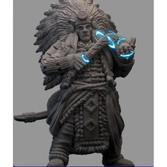 Mythic Earth Western Federation Aki'Cita Warlord 3 Metal Miniature Figures Set MSMA81